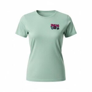 Love In Faith Women T-Shirt Philippians 4:8 Floral Graphic Cotton Blend Casual L